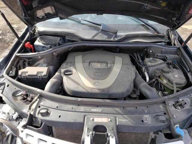 4JGBB8GB2BA637800 - 2011 MERCEDES-BENZ ML 350 4MATIC GRAY photo 11