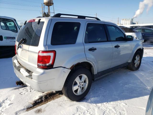 1FMCU03G69KA94991 - 2009 FORD ESCAPE XLT 银色 照片 3