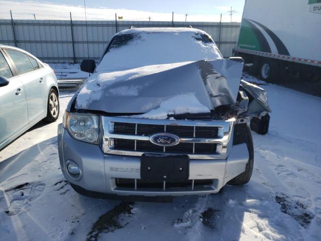 1FMCU03G69KA94991 - 2009 FORD ESCAPE XLT 银色 照片 5