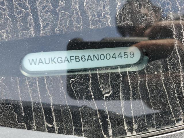 WAUKGAFB6AN004459 - 2010 AUDI A6 PRESTIGE შავი ფოტო 12