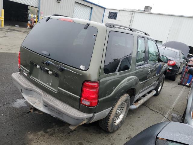 1FMYU70EX1UC16312 - 2001 FORD EXPLORER SPORT GREEN photo 3