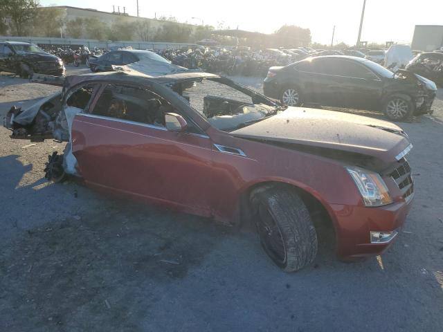 1G6DP1ED4B0134367 - 2011 CADILLAC CTS PREMIUM COLLECTION RED photo 4