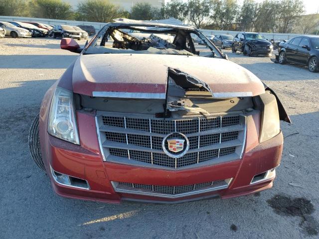 1G6DP1ED4B0134367 - 2011 CADILLAC CTS PREMIUM COLLECTION RED photo 5