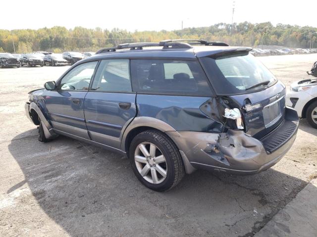 4S4BP61C467356575 - 2006 SUBARU LEGACY OUTBACK 2.5I BLUE photo 2