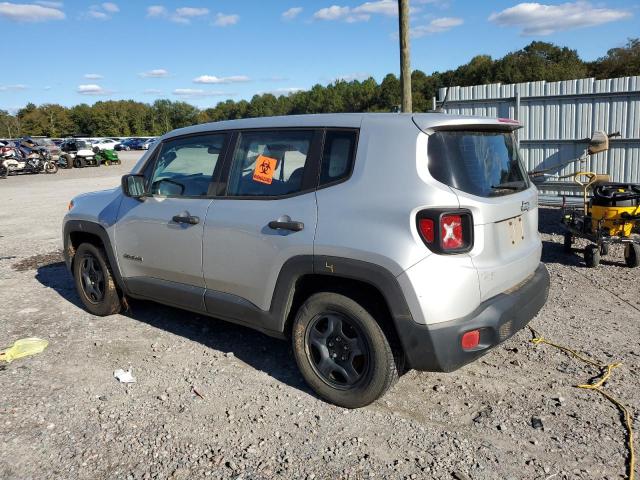 ZACCJAAB3HPF30520 - 2017 JEEP RENEGADE SPORT SILVER photo 2