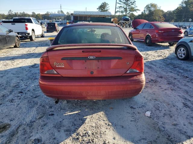 1FAHP34381W375112 - 2001 FORD FOCUS SE RED photo 6