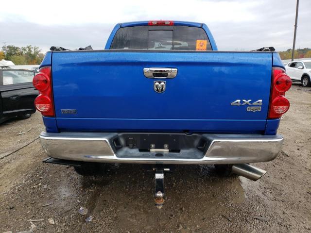 3D7KS29A48G113246 - 2008 DODGE RAM 2500 BLUE photo 6