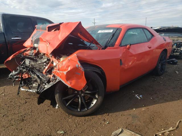 2C3CDZAG3HH659543 - 2017 DODGE CHALLENGER SXT ORANGE photo 1