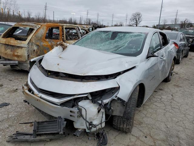 1G1ZG5ST5KF225496 - 2019 CHEVROLET MALIBU RS SILVER photo 1