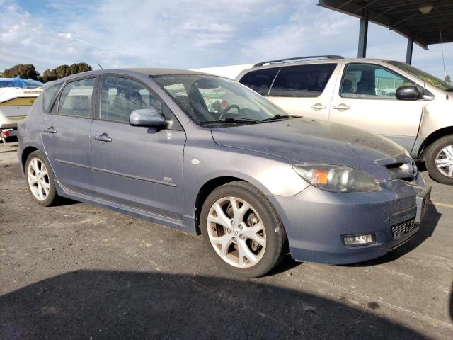 JM1BK344081109078 - 2008 MAZDA 3 HATCHBACK GRAY photo 4