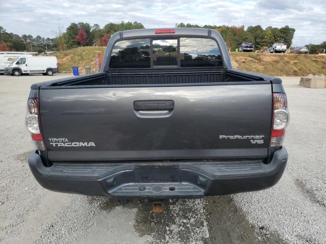 5TFJU4GN3DX043861 - 2013 TOYOTA TACOMA DOUBLE CAB PRERUNNER GRAY photo 6