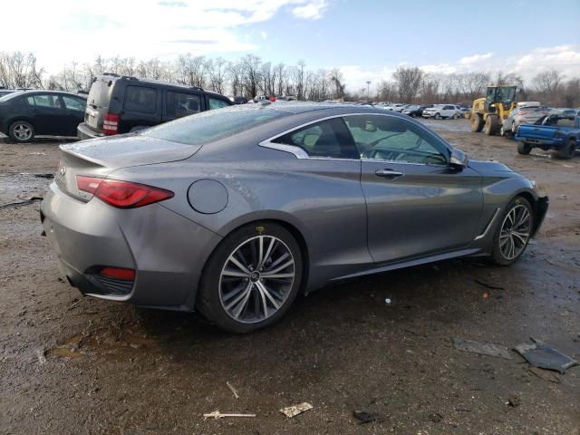 JN1EV7KL3NM630329 - 2022 INFINITI Q60 LUXE GRAY photo 3