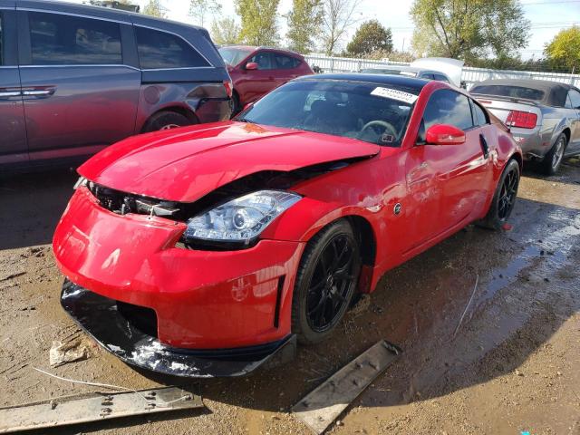 JN1AZ34DX5M610208 - 2005 NISSAN 350Z COUPE RED photo 1