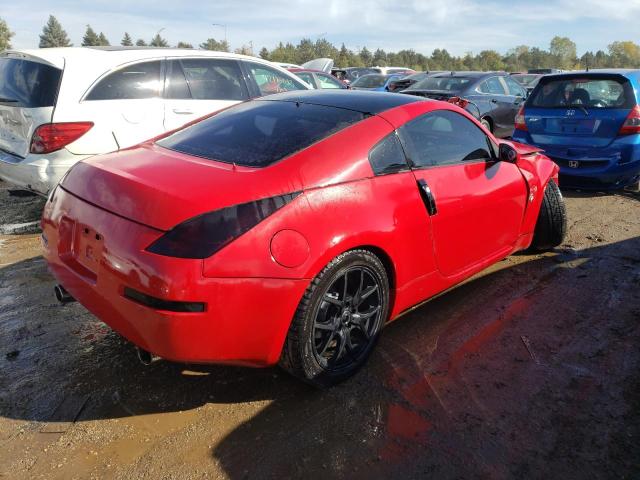 JN1AZ34DX5M610208 - 2005 NISSAN 350Z COUPE RED photo 3