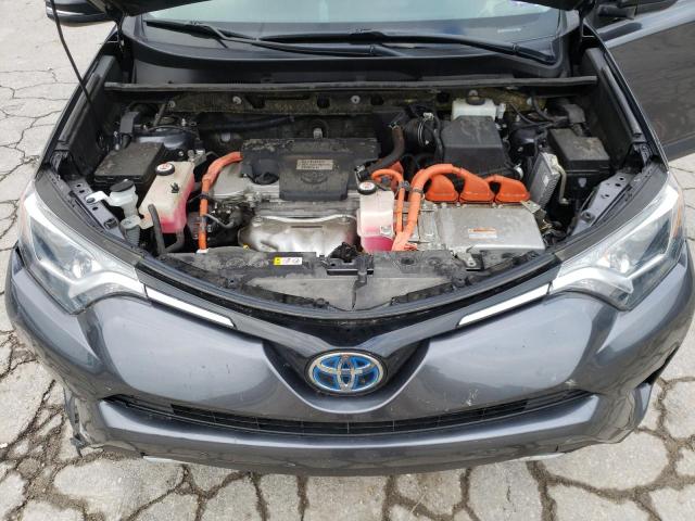 JTMRJREV8JD254109 - 2018 TOYOTA RAV4 HV LE GRAY photo 12