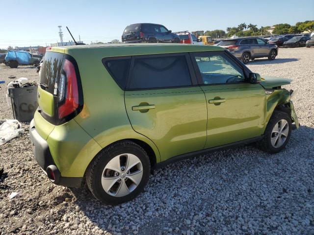 KNDJN2A27G7865311 - 2016 KIA SOUL GREEN photo 3