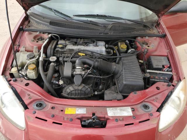 1C3EL46X43N555957 - 2003 CHRYSLER SEBRING LX MAROON photo 11