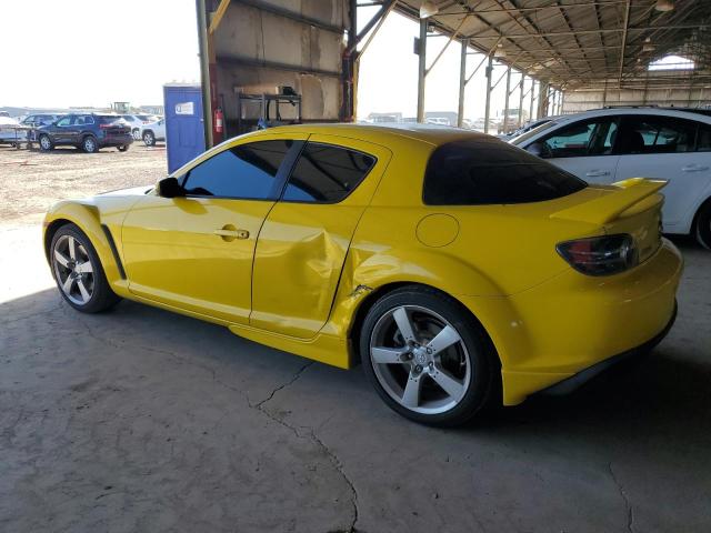 JM1FE173840139428 - 2004 MAZDA RX8 YELLOW photo 2