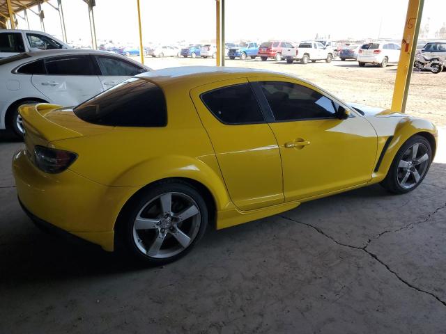 JM1FE173840139428 - 2004 MAZDA RX8 YELLOW photo 3