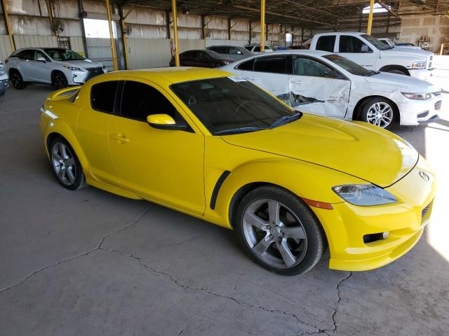 JM1FE173840139428 - 2004 MAZDA RX8 YELLOW photo 4