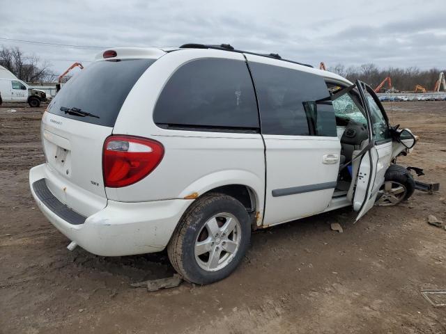 1D4GP45R17B199621 - 2007 DODGE CARAVAN SXT WHITE photo 3