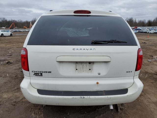 1D4GP45R17B199621 - 2007 DODGE CARAVAN SXT WHITE photo 6