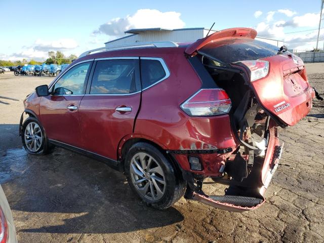 5N1AT2MV5FC907360 - 2015 NISSAN ROGUE S RED photo 2