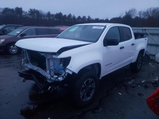 1GCGTDEN4N1252675 - 2022 CHEVROLET COLORADO Z71 WHITE photo 1