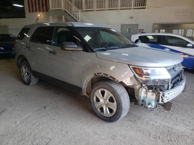 1FM5K8AR8HGA71277 - 2017 FORD EXPLORER POLICE INTERCEPTOR SILVER photo 4