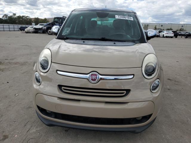 ZFBCFACH9EZ028808 - 2014 FIAT 500L LOUNGE BEIGE photo 5