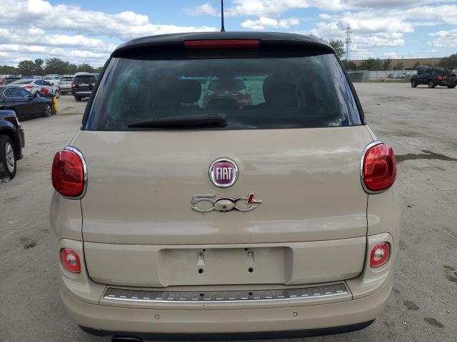 ZFBCFACH9EZ028808 - 2014 FIAT 500L LOUNGE BEIGE photo 6