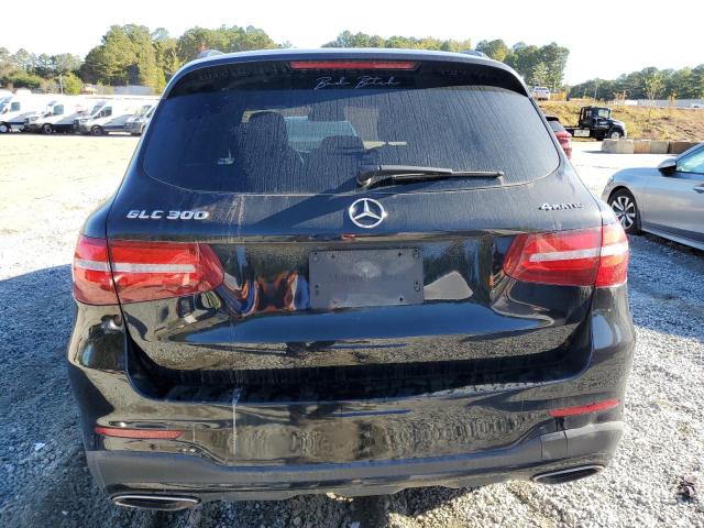 WDC0G4KB3JV117037 - 2018 MERCEDES-BENZ GLC 300 4MATIC BLACK photo 6