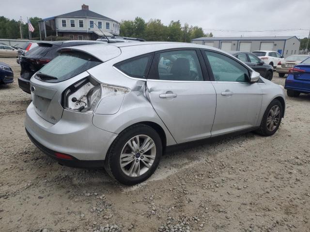 1FAHP3M27CL439121 - 2012 FORD FOCUS SEL GRAY photo 3