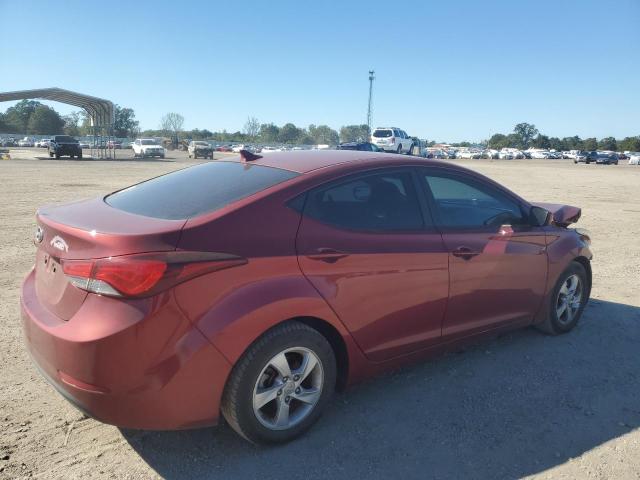 5NPDH4AE5EH472961 - 2014 HYUNDAI ELANTRA SE RED photo 3