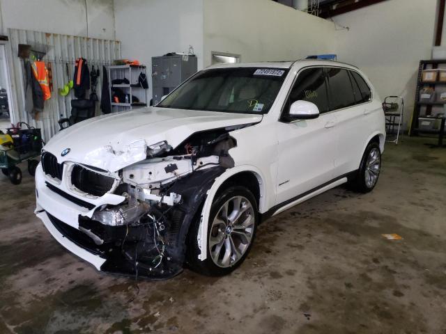 5UXKR0C5XF0K62475 - 2015 BMW X5 XDRIVE35I WHITE photo 1