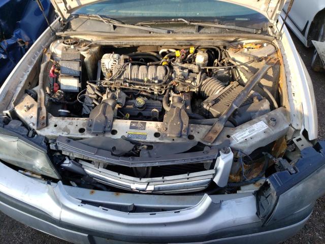 2G1WF55K629286034 - 2002 CHEVROLET IMPALA SILVER photo 11