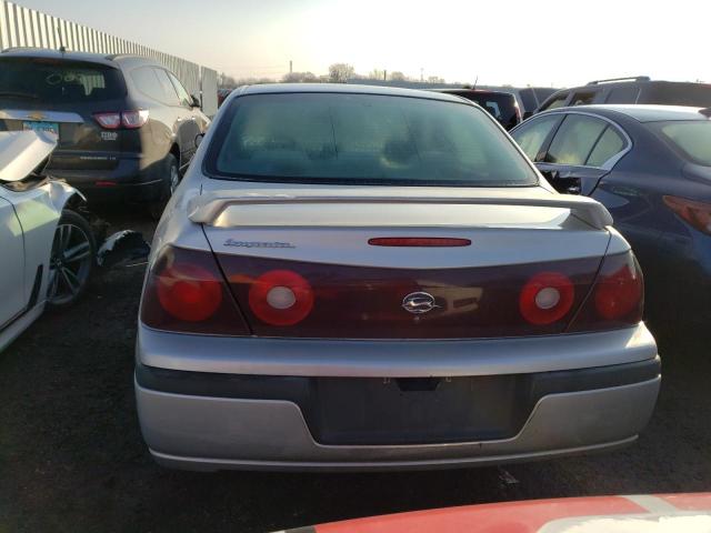 2G1WF55K629286034 - 2002 CHEVROLET IMPALA SILVER photo 6