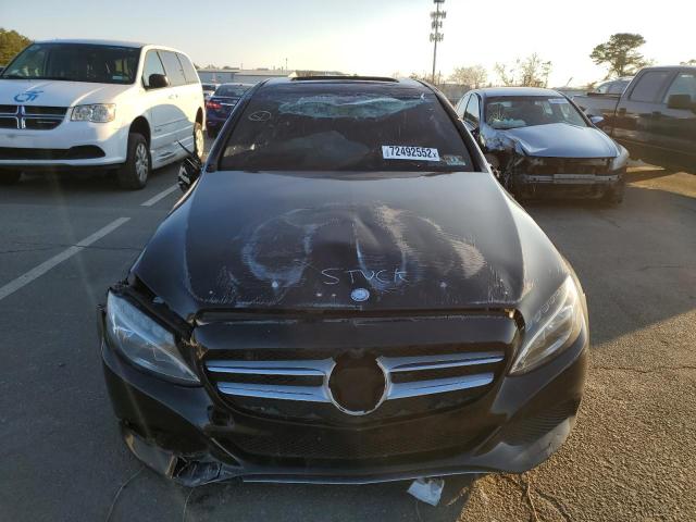 55SWF4JB3GU161985 - 2016 MERCEDES-BENZ C 300 BLACK photo 5