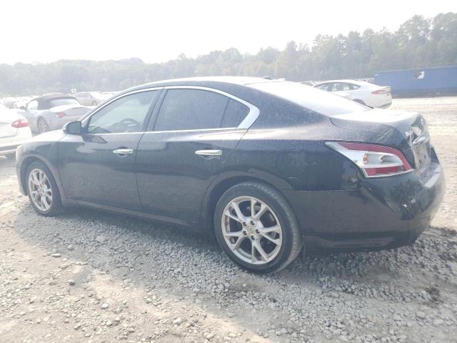 1N4AA5AP6EC457630 - 2014 NISSAN MAXIMA S BLACK photo 2