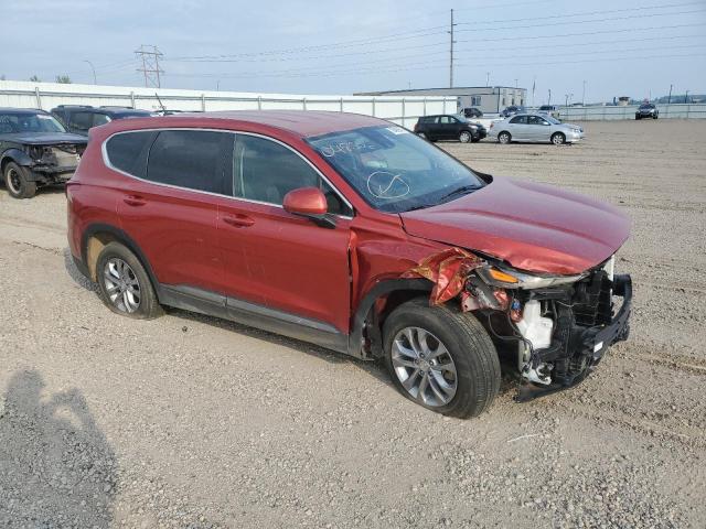 5NMS2CAD9KH048556 - 2019 HYUNDAI SANTA FE SE BURGUNDY photo 4