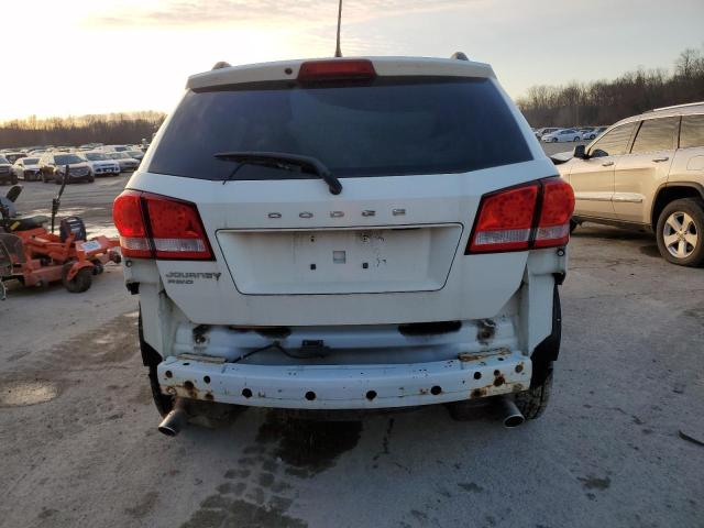 3D4PH1FG5BT552054 - 2011 DODGE JOURNEY MAINSTREET WHITE photo 6