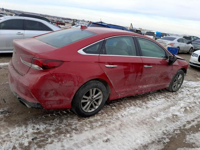 5NPE34AF0JH668182 - 2018 HYUNDAI SONATA SPORT RED photo 3