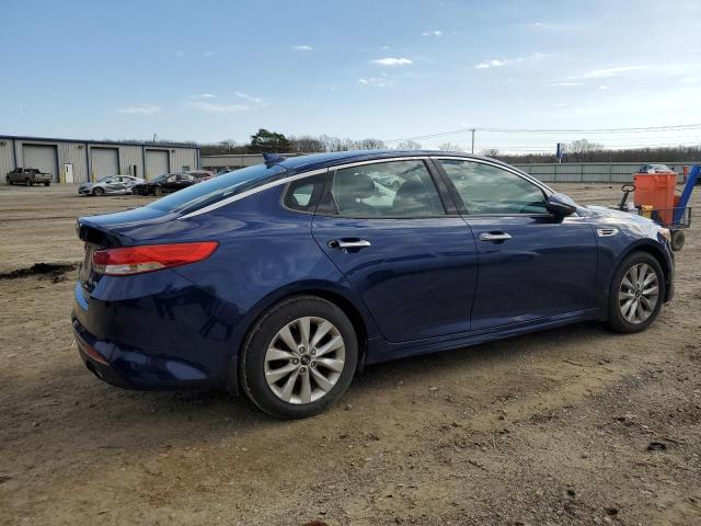 5XXGU4L33GG040730 - 2016 KIA OPTIMA EX BLUE photo 3