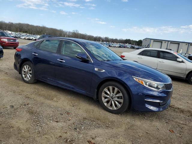 5XXGU4L33GG040730 - 2016 KIA OPTIMA EX BLUE photo 4