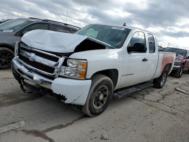 1GCEC19X89Z114629 - 2009 CHEVROLET SILVERADO WHITE photo 1