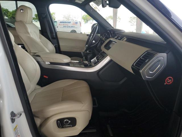 SALWR2FV4HA130411 - 2017 LAND ROVER RANGE ROVE HSE WHITE photo 5