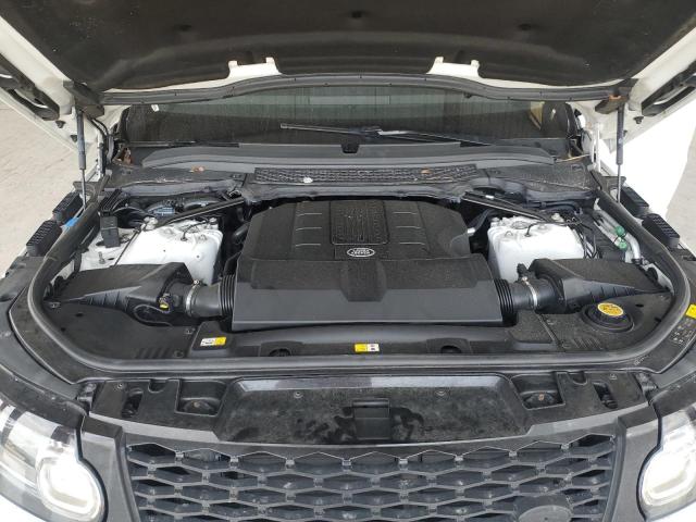SALWR2FV4HA130411 - 2017 LAND ROVER RANGE ROVE HSE WHITE photo 7
