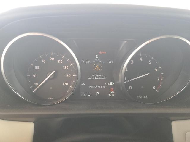 SALWR2FV4HA130411 - 2017 LAND ROVER RANGE ROVE HSE WHITE photo 8