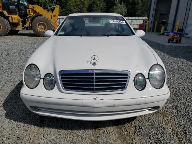 WDBLJ70G8XF077284 - 1999 MERCEDES-BENZ CLK 430 WHITE photo 5