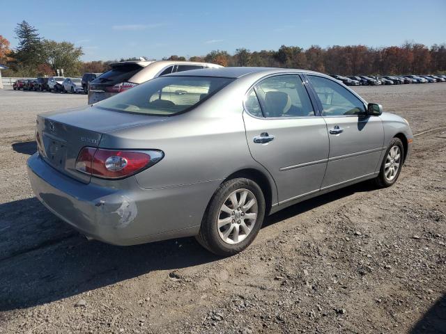 JTHBA30G545031286 - 2004 LEXUS ES 300 330 GRAY photo 3